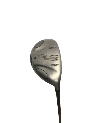 Used Cobra Baffler Dws 3 Hybrid Senior Flex Graphite Shaft Hybrid Clubs