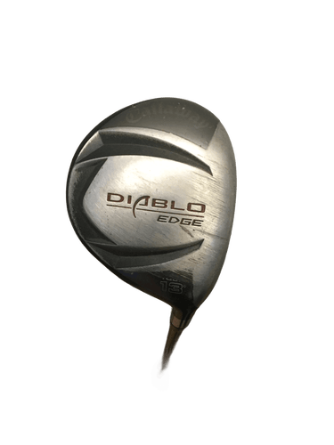 Used Callaway Diablo Edge 3 Wood Stiff Flex Graphite Shaft Fairway Woods