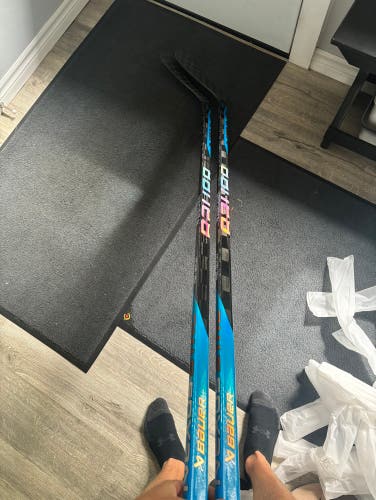 2 Pack New Intermediate Bauer Left Hand P92 65 Flex Nexus Sync Hockey Stick