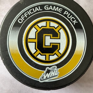 Chilliwack Bruins puck (WHL)
