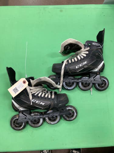 Used Junior CCM Tacks 9040R Inline Skates Regular Width Size 4