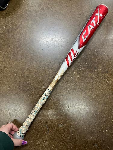 Used 2024 Marucci CAT X Bat BBCOR Certified (-3) Alloy 27 oz 30"