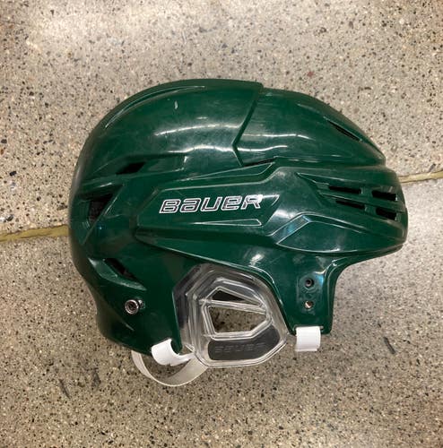 Green Used Medium Bauer Re-Akt 95 Helmet