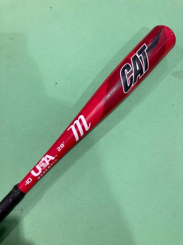 Used USABat Certified 2019 Marucci CAT Bat 28" (-10)