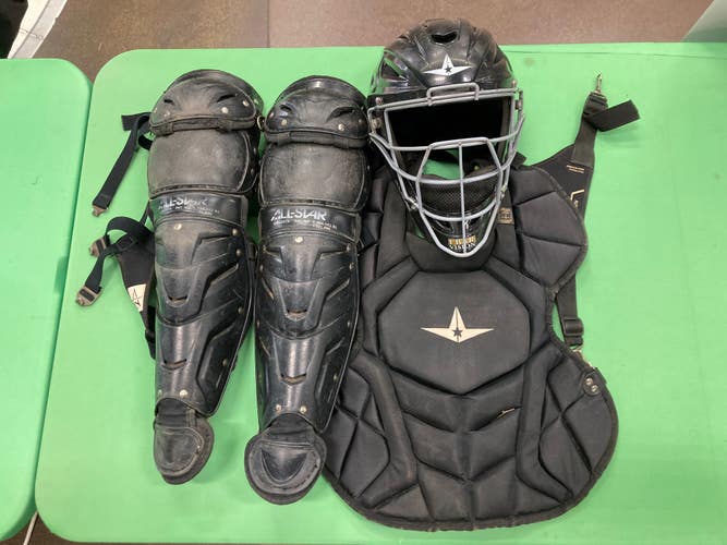 Used Adult All Star System 7 Catcher's Set