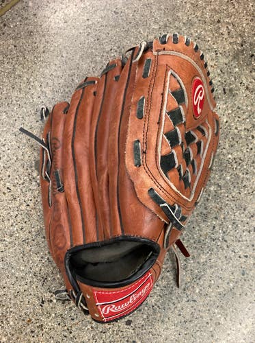 Used Rawlings Mark of a Pro Right Hand Throw Outfield Baseball Glove 12.5"