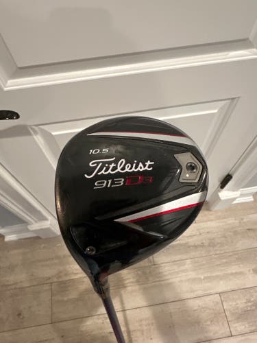 Used Men's Titleist Left Hand Stiff Flex 10.5 Loft 913D3 Driver