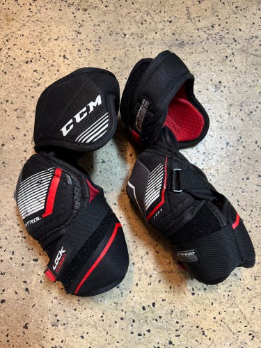 Used CCM Jetspeed Control Senior Small Elbow Pads