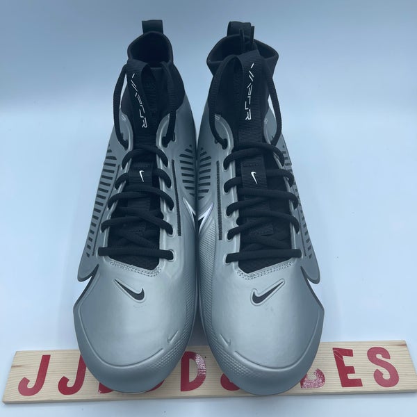 Nike Vapor Edge Pro 360 2 Football Cleats Grey Black DA5456-002 Men’s Sz 11.5 NEW