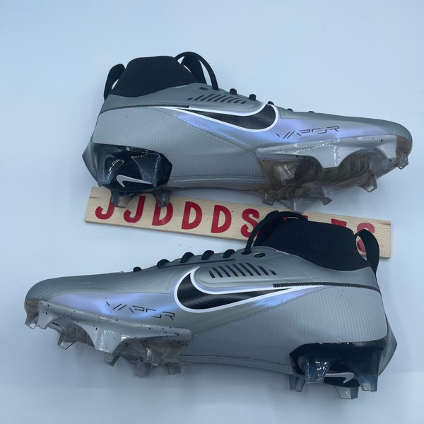 Nike Vapor Edge Pro 360 2 Football Cleats Grey Black DA5456-002 Men’s Sz 11.5 NEW