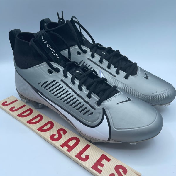 Nike Vapor Edge Pro 360 2 Football Cleats Grey Black DA5456-002 Men’s Sz 11.5 NEW
