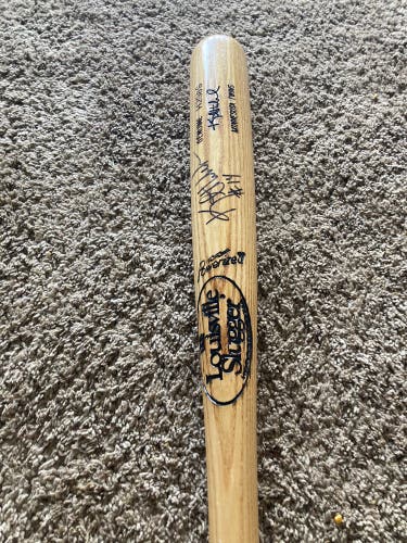 Kent Herbat Wood Bat Signed