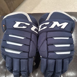 CCM 4R Pro 14” Hockey Gloves.  Navy