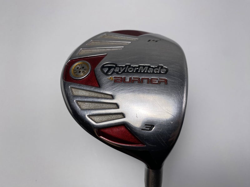 TaylorMade Burner Steel 2007 3 Fairway Wood 15* REAX SuperFast Regular Mens RH
