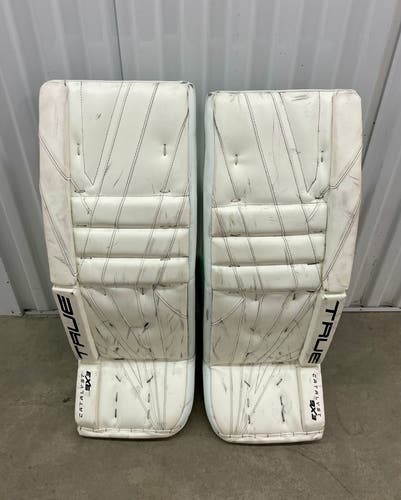 True Catalyst 9X3 goalie pads