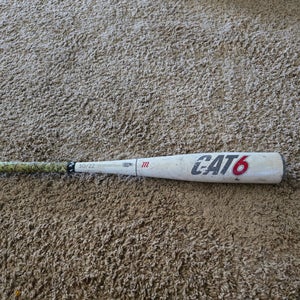 Used 2015 Marucci CAT6 USSSA Certified Bat (-8) Alloy 22 oz 30"