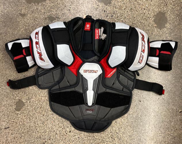 Used Medium Junior CCM JetSpeed FT4 Pro Shoulder Pads