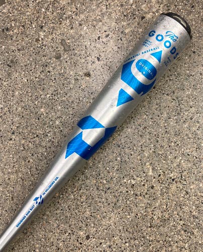 Used 2022 DeMarini The Goods Bat USABat Certified (-10) Alloy 19 oz 29"