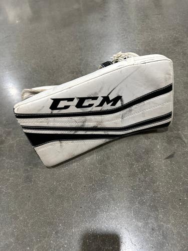 White Used Youth CCM Premier 1.s Blockers Regular