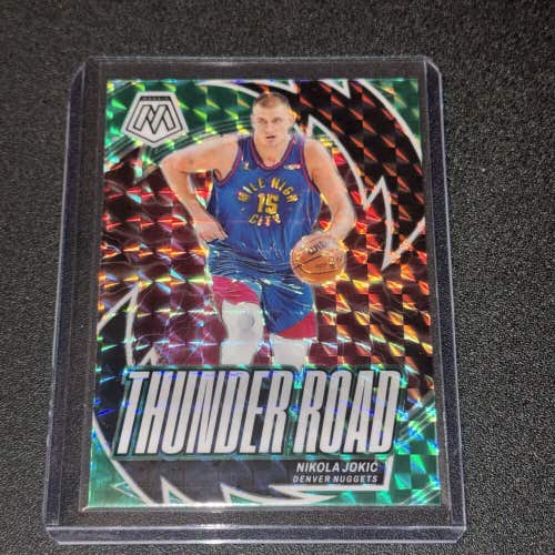 Nikola Jokic Denver Nuggets 2023-24 Mosaic NBA Basketball Thunder Road Green #7