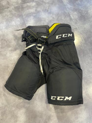 Black Used Senior Small CCM AS1 Hockey Pants