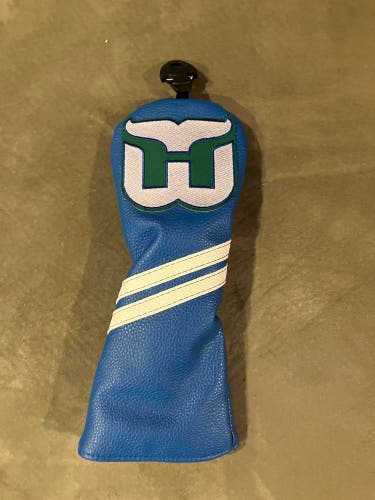 Custom Hartford Whalers Fairway Wood Cover