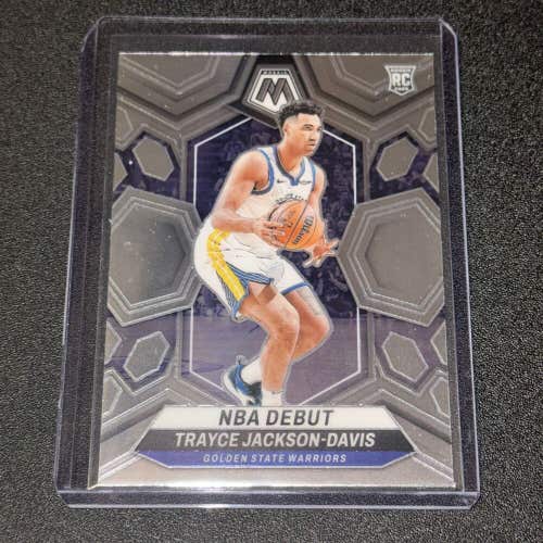 Trayce Jackson-Davis Warriors 23-24 Panini Mosaic NBA Basketball Debut RC #254