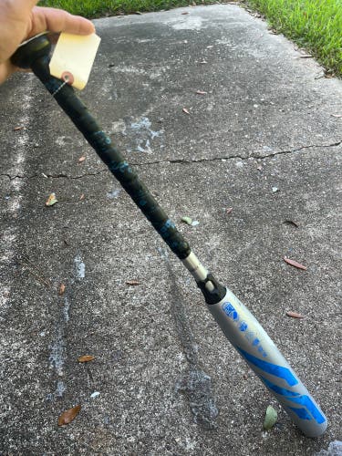 Silver Used DeMarini CF Zen Bat (-8) Composite 25 oz 33"