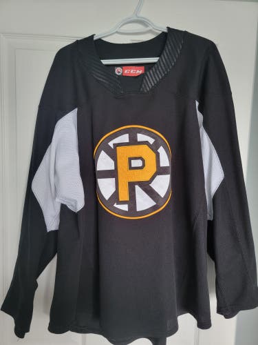 Black AHL Providence Bruins CCM Practice Jersey (size 58)