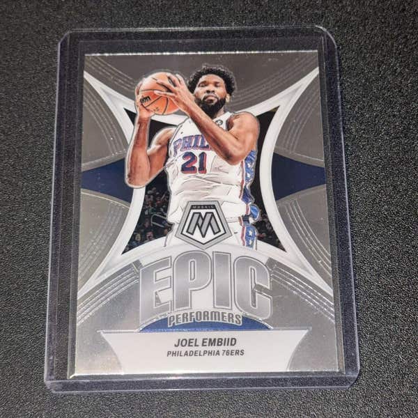Joel Embiid Philadelphia 76ers 2023-24 Mosaic NBA Basketball Epic