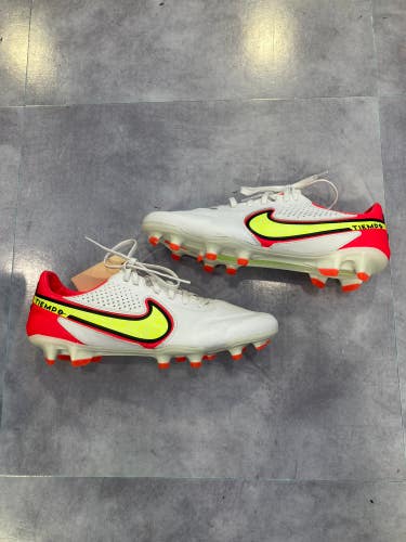 White Used Size 8.5 (Women's 9.5) Men's Nike Tiempo Legend 9 Pro Cleats