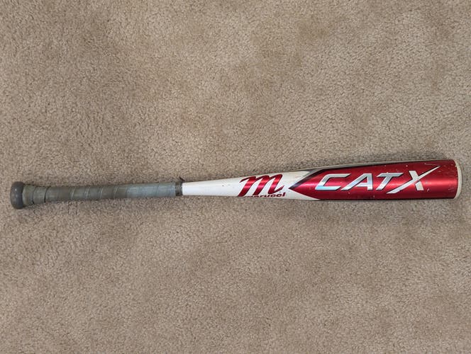 Used 2022 Marucci CAT X USSSA Certified Bat (-8) Alloy 22 oz 30"