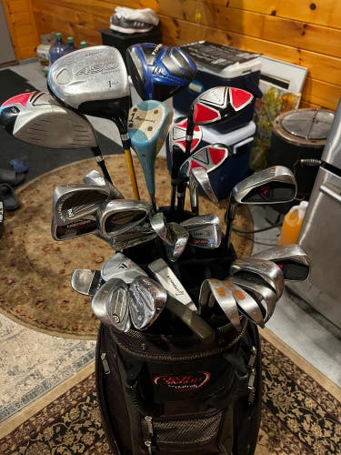 Drivers, Putters, Irons, Wedges, Woods, Hybrids. Right And Left Hand Clubs