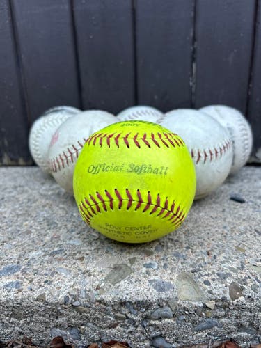 Set of Vintage Softballs  (Used)– Great for Practice!