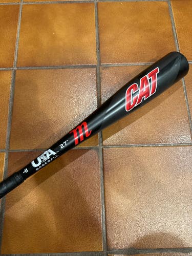 Used Marucci CAT Bat USABat Certified (-11) Alloy 16 oz 27"