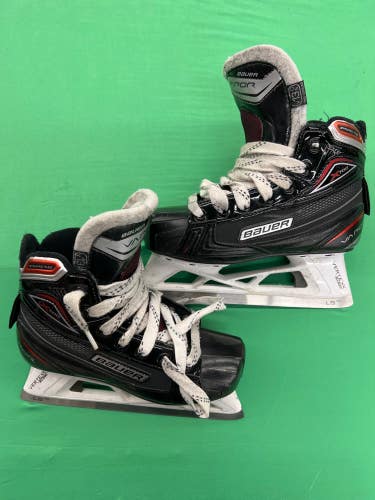 Used Youth Bauer Vapor X700 Hockey Goalie Skates | Size 13.5Y