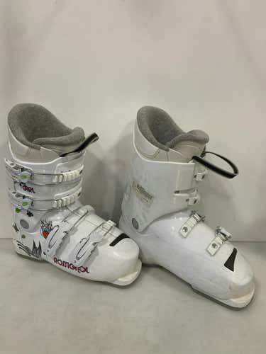 Used Rossignol Fun Girl 230 Mp - J05 - W06 Girls' Downhill Ski Boots