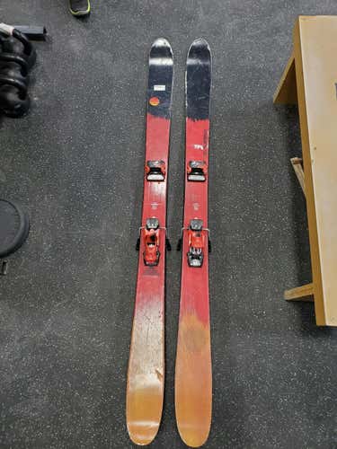 Used Line Mordeacai 185 Cm Mens Downhill Ski Combo