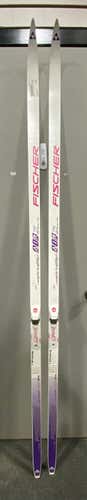 Used Fischer Airtec 205 Cm Men's Cross Country Ski Combo