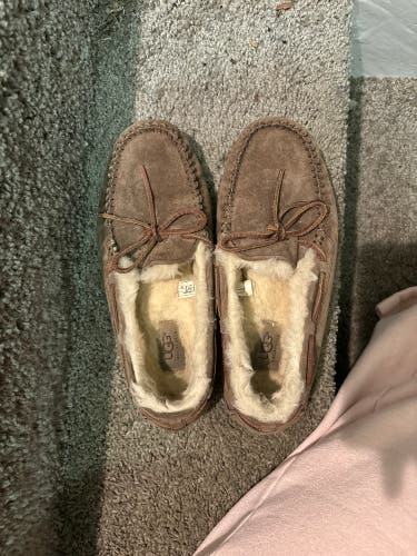 Brown ugg slippers