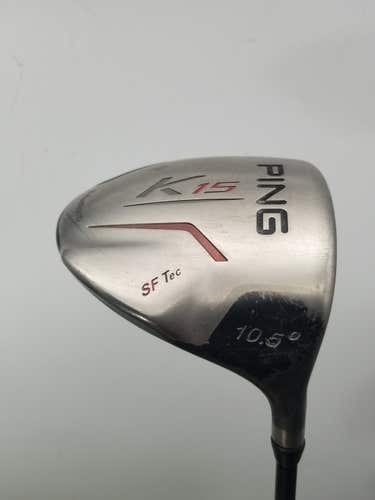 2015 PING K15 SF TEC 10.5* DRIVER STIFF IDRIVE TOUR 3.5 FAIR