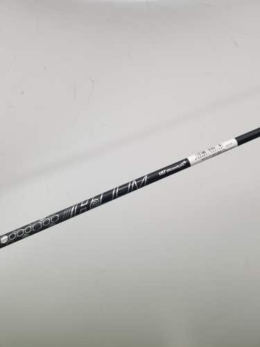 UST MAMIYA HELIUM BLACK 5F4 DRIVER SHAFT STIFF 58G .335 TIP 43.5" VERYGOOD