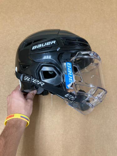 Black Used Medium Bauer IMS 5.0 Helmet