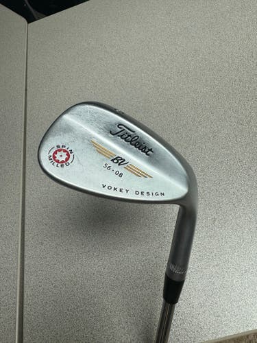 Used Men's Titleist Vokey spin milled 56 Degree wedge RH