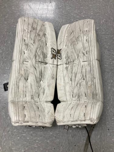 Used 28" Junior Brian's Subzero 6.0 Goalie Leg Pads