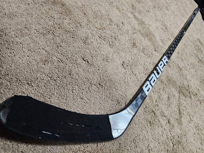 JEFF CARTER 21'22 Pittsburgh Penguins NHL Game Used Hockey Stick COA