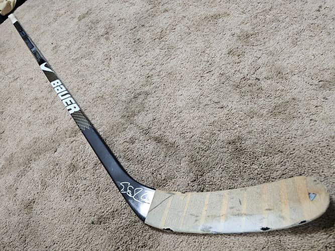 EVGENI MALKIN 08'09 Signed Cup Season Pittsburgh Penguins Game Used Stick COA 2