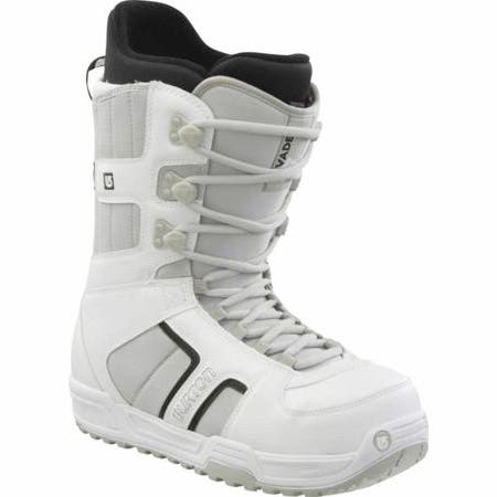 NEW Burton Invader Mens Snowboard Boots!  US 7.5 EURO 40.5  White & Gray