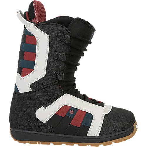 NEW Burton Jeremy Jones Snowboard Boots!  Size 7  Black White and Red