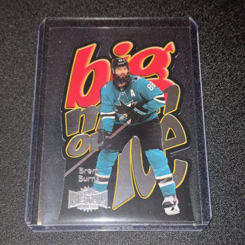 Brent Burns San Jose Sharks 2021-22 Skybox Metal Universe Big Man on Ice #BM-22